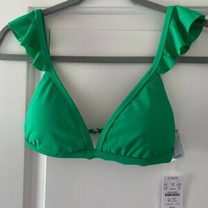 J.Crew V neck bikini top